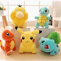Pokémon plushies